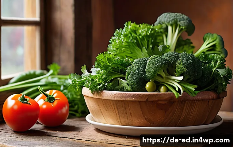 채소 중심 한 그릇 식사 영양 정보 - A vibrant, close-up still life of fresh German seasonal vegetables arranged on a rustic wooden table...